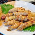 【ミョウガと生姜の肉巻き梅照り焼き】ご飯進む！やみつきおかず