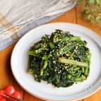 簡単おいしい！春菊の炒めナムル