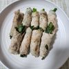 とももの作ってみた!投稿(レモンと塩でいただく「ニラとネギの豚肉巻き焼き」)