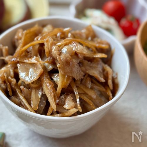 毎日食べたい！豚バラしぐれ丼