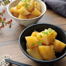 レンジで簡単☆じゃがいもの煮っころがし。