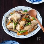 和食のおいしさ再認識♡しいたけの炒り豆腐