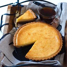 アレを使ってタルト生地が簡単に出来る！チーズケーキタルト