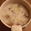 【業務スーパー】こだわり生フランクで作るほっこりミルクスープの工程4