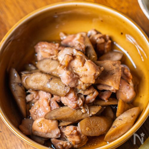 【鶏ごぼう】材料2つで!