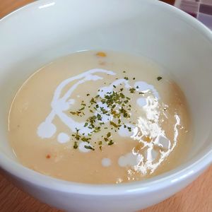まゆのの作ってみた!投稿(《至福のコーンクリームポタージュ》とろ〜り濃厚なめらか♡)