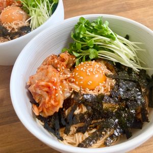 ゆかりの作ってみた!投稿(【10分アレンジそうめん】ピリ辛×冷たい韓国風混ぜそうめん)