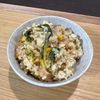 752157の作ってみた!投稿(春の香り「菜の花ベーコンバター釜飯」)