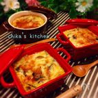 オーブン不要で簡単♪サーモンとほうれん草の和風豆腐キッシュ♡