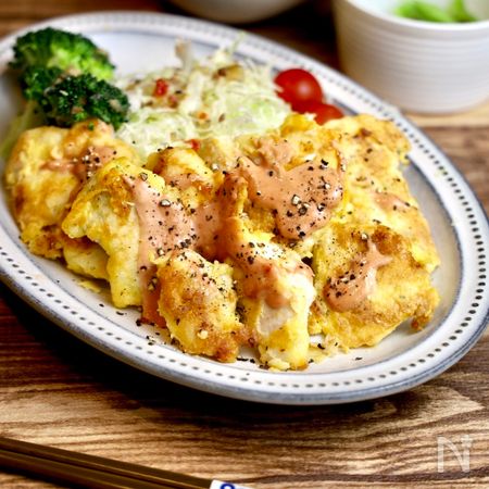 ふっくら旨い ささみのチーズピカタ オーロラペッパーソース By シゲパピ レシピサイト Nadia ナディア プロの料理家のおいしいレシピ