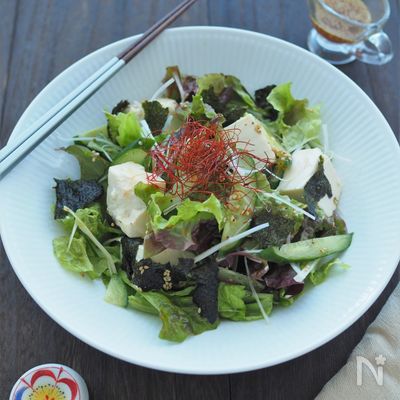 チョレギ風豆腐サラダ