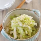 塩もみ白菜の中華風胡麻和え