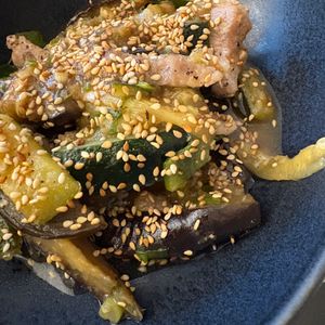 Rikoの作ってみた!投稿(【ご飯が超合う】豚こま肉と茄子ズッキーニのさっぱりオイ照り)