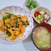 えびちゃんの作ってみた!投稿(楽々５分で！最高に美味しい☆ニラ玉豚キムチ)