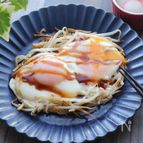ハムエッグならぬ！もやしエッグ