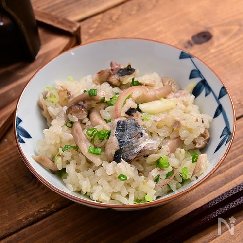 ピリリと柚子胡椒「アジと柚子胡椒の釜飯」