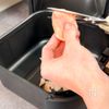 COSORIで炒めないノンオイルブロッコリー炒飯の工程1