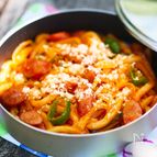 もっちもち♪うどんナポリタン