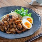 豆腐干の魯肉飯(ルーローハン)風