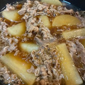 🥞の作ってみた!投稿(【牛肉大根の甘辛煮】大根がとろとろ♡ご飯が進む絶品和食♬)
