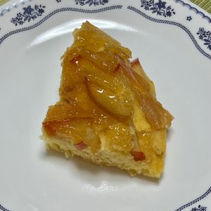 キャピタンの作ってみた!投稿(フライパンりんごケーキ)