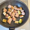 【鶏南蛮つけうどん】お出汁が美味しい！ボリューム◎の工程3