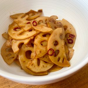 ゆかりの作ってみた!投稿(バルサミコ酢が余ったら【れんこんのバルサミコきんぴら】)