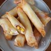 とうもろこしと生ハムのチーズ春巻き