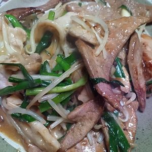 パーフェクトセルの作ってみた!投稿(とりニラ炒め【むね肉でやわらか＊レバニラ風】)