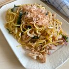 油を使わない！こんがり醤油焼きそば