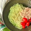 【混ぜるだけ2工程】バジルツナのまぜそうめん