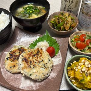 みーこの作ってみた!投稿(鶏むねハンバーグ《食べ応えバッチリ！低糖質♪》)