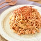 【エリンギで腸活！ピリ辛そぼろ麺】電子レンジで簡単♪