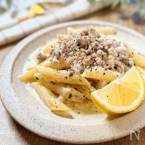 絶品お店の味♡【豚肉とレモンクリームのペンネ】