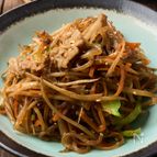 豚バラとごぼうとにんじんのさっぱりきんぴら【ご飯がすすむ！】