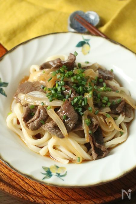 冷やし肉うどん