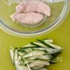 【ささみとお豆のさっぱりわさびマヨ】絶品ヘルシードレッシングの下準備