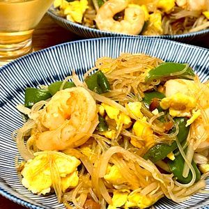 michuの作ってみた!投稿(癖になる味「春雨焼きそば（パッタイ）」)