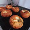 みみみの作ってみた!投稿(【プロが教える】試作を重ねたカリもち！胡麻ベーグル)