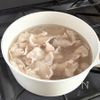 豚しゃぶとトマトのねぎポンサラダの工程2