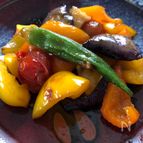 夏野菜の梅マリネ