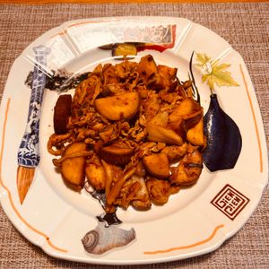 puricoの作ってみた!投稿(【さつまいもときのこの豚キムチ炒め】ご飯が進む秋おかず！)
