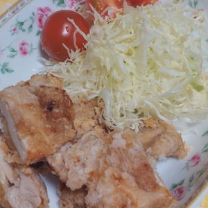 あきぷぅの作ってみた!投稿(【ご飯のおかずに最高】しょうが醤油のサクサク唐揚げ！油は1㎝)