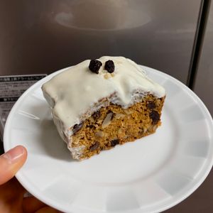 ケの作ってみた!投稿(混ぜるだけ♪米粉のキャロットケーキ(グルテンフリー))