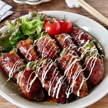 ご飯がすすむ！照りマヨピーマンの肉詰め