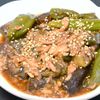 こざかなの作ってみた!投稿(レンジで完結!なすとピーマンとツナの丸ごと煮・冷やしても◎)