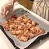 副菜も同時に!【シャキ旨れんこんと香ばし照り焼きチキン】の工程2