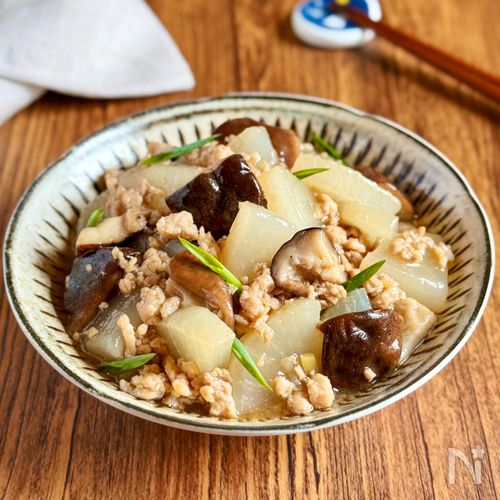 ほっと和む優しいおかず【大根あんかけ煮】