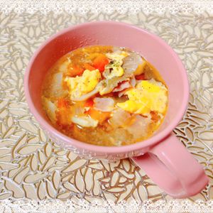 にゃ〜むずの作ってみた!投稿(【人参と野菜のほっこりスープ】節約/あと一品)