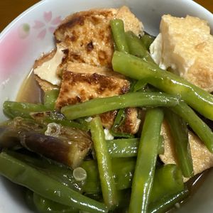 1015810の作ってみた!投稿(めんつゆで簡単！厚揚げとなすのとろみ煮＊調味料2つ)